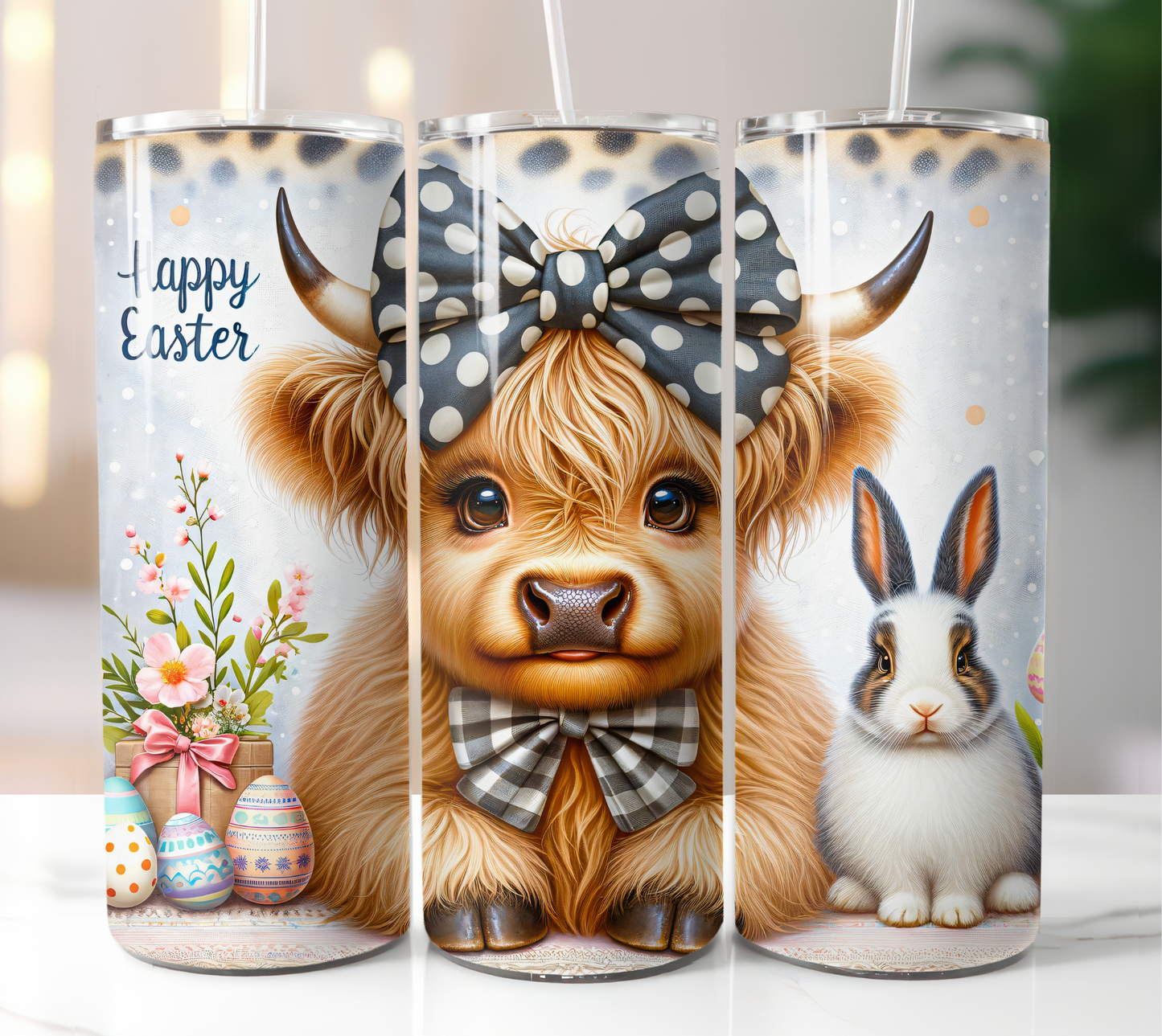 Happy Easter 20oz Tumbler Cup