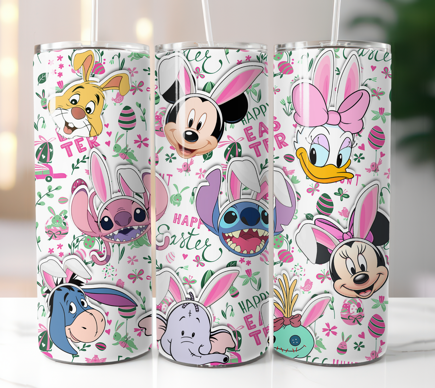 Happy Easter Characters 20oz Tumbler