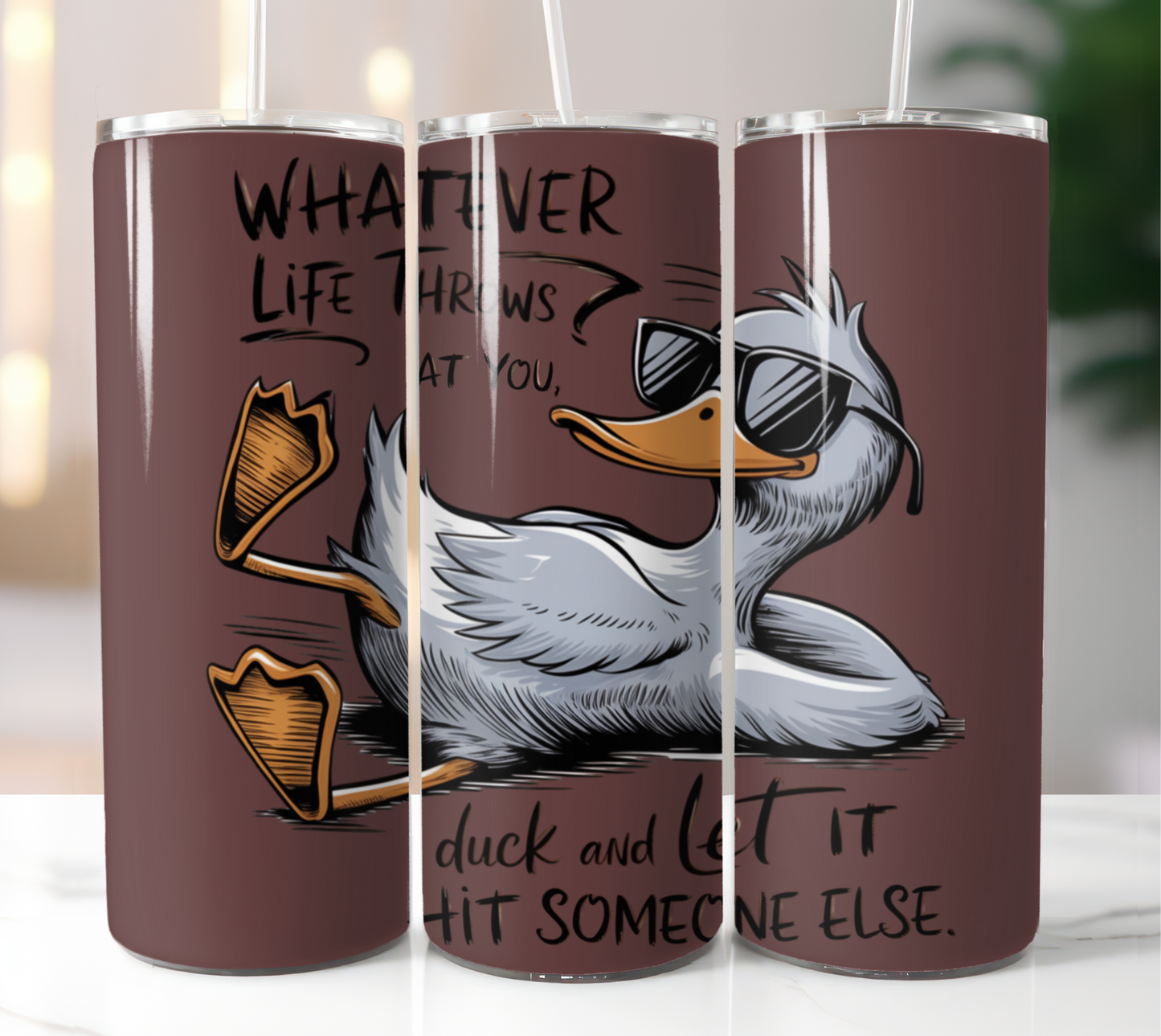 What Ever Life Throws At You 20oz Tumbler