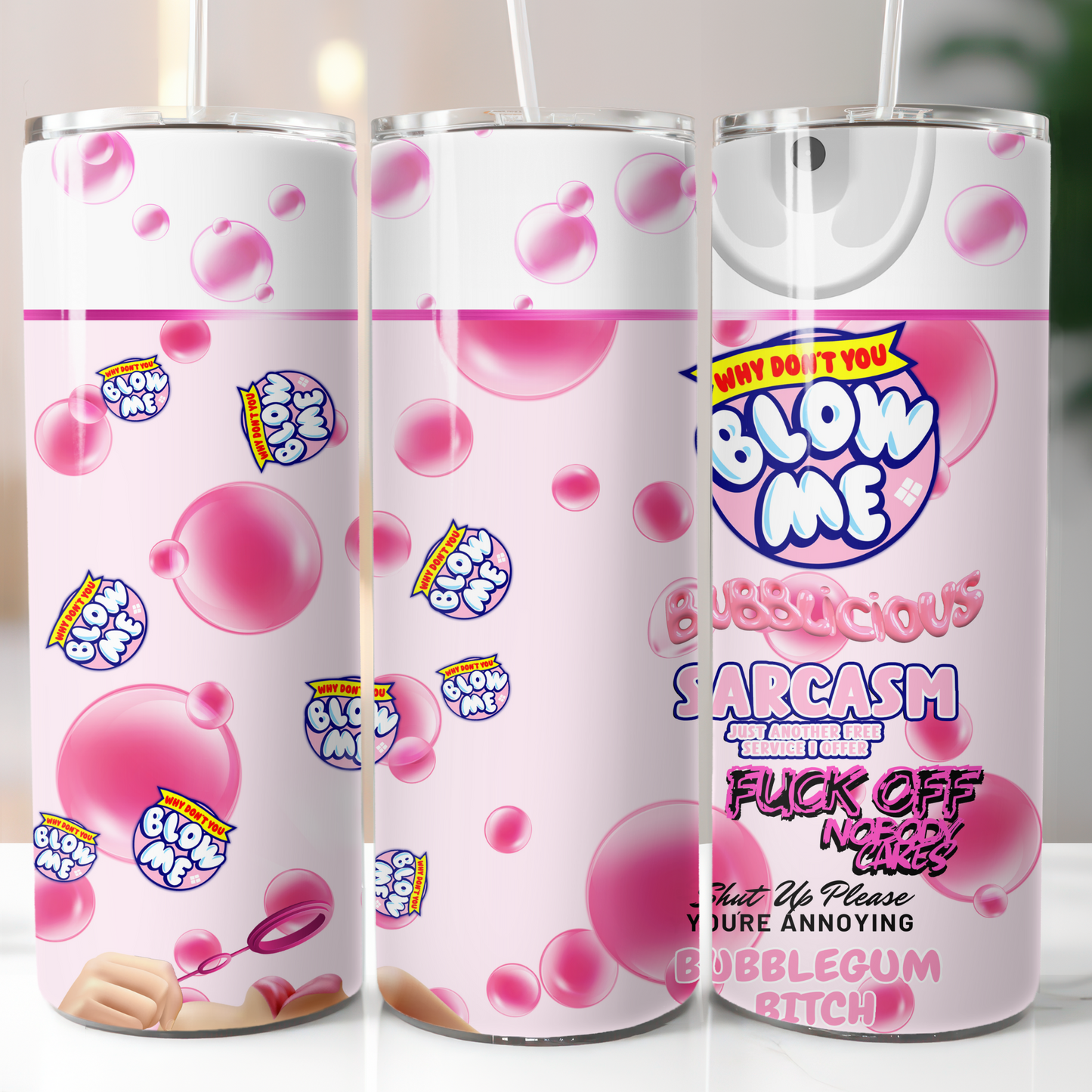 Blow Me 20 Oz Tumbler