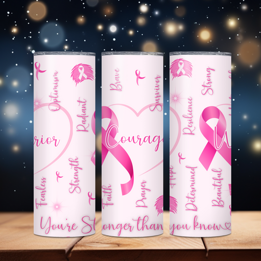 Breast Awareness 20 Oz Tumbler