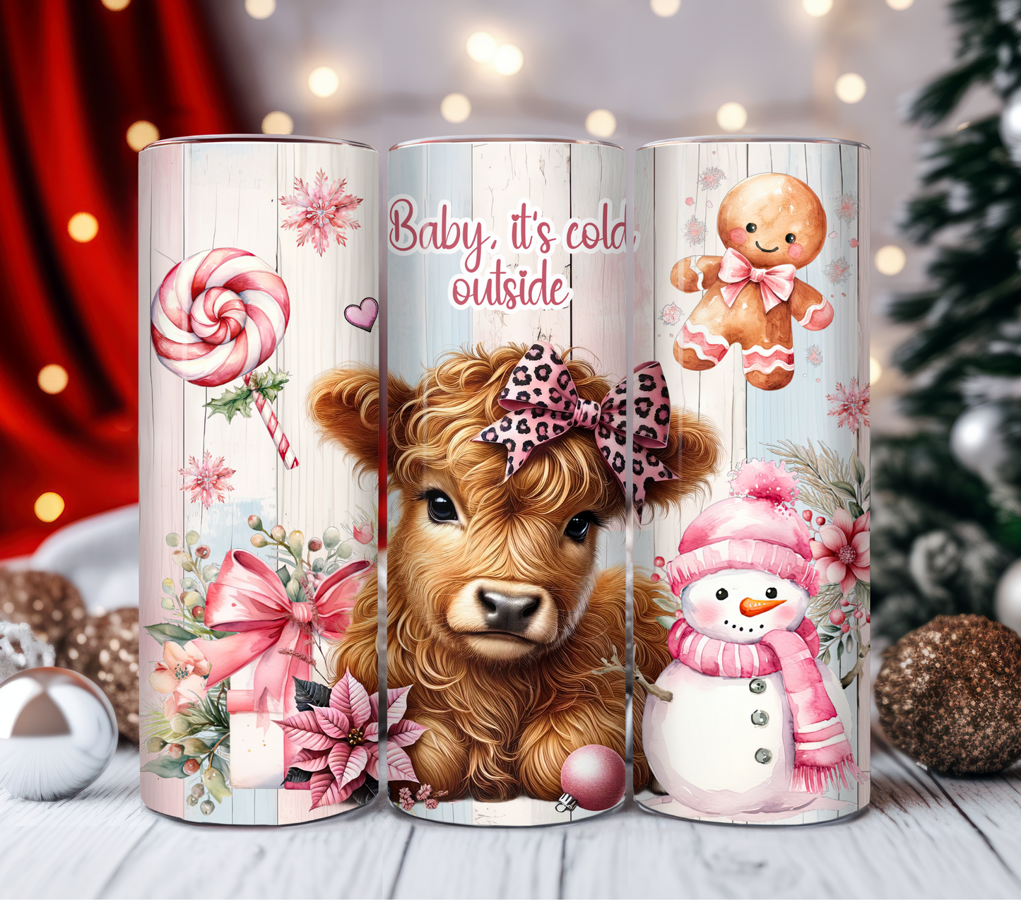 Baby Its Cold Outside 20oz Tumbler