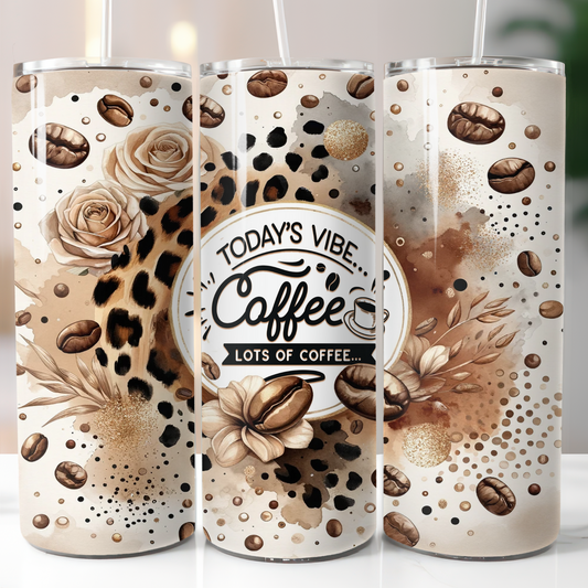 Cafe Coffee 20 Oz Tumbler