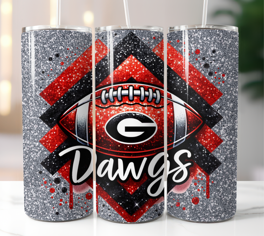 Georgia Dawgs 20oz Tumbler