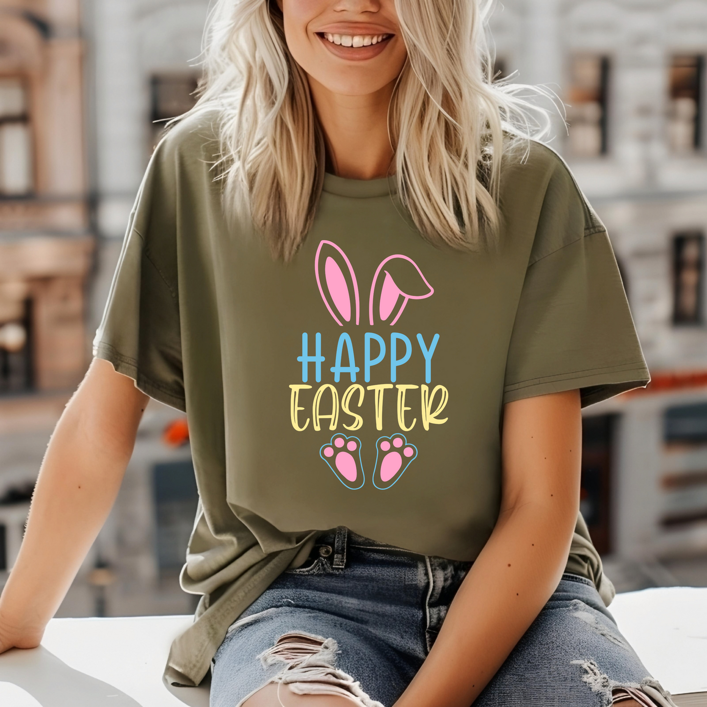 Happy Easter Full Color Transfers