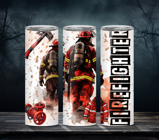 Fire Fighter 20oz Tumbler