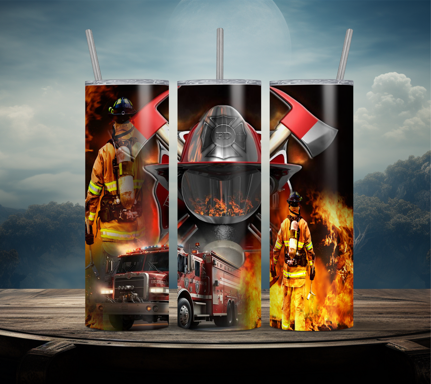 Firefighter 20oz Tumbler