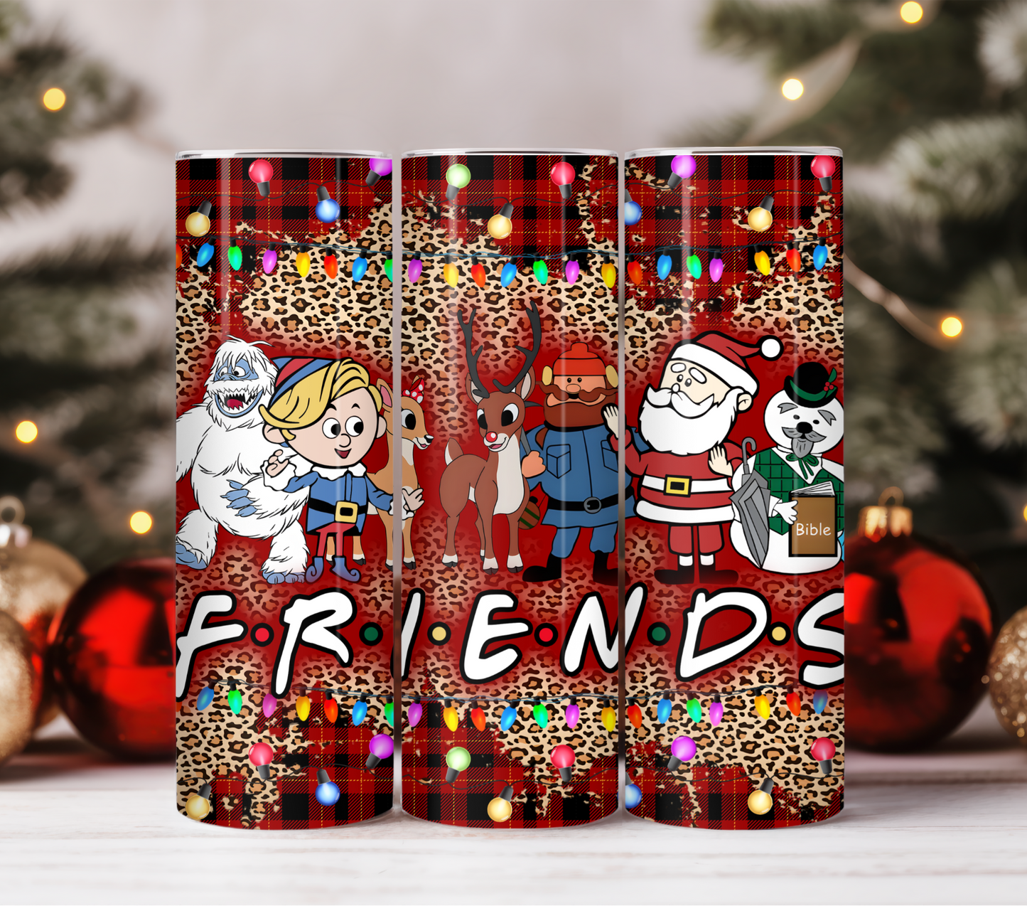 Friends Christmas 20oz Tumbler