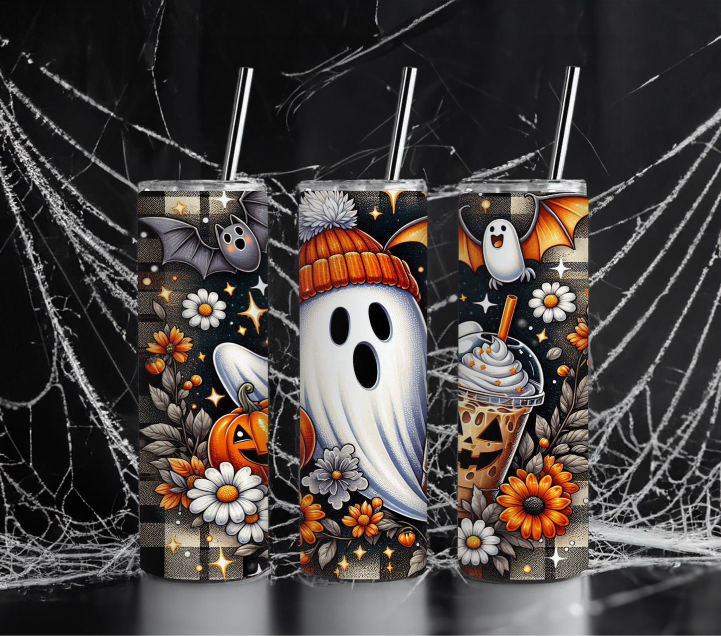 Ghost with Coffee 20oz Tumbler