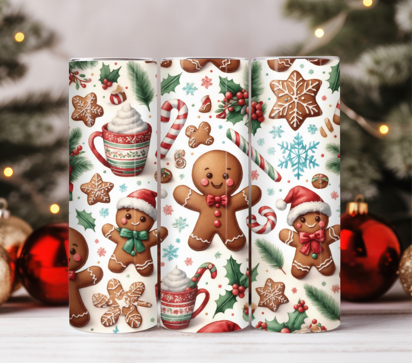 Gingerbread 20oz Tumbler