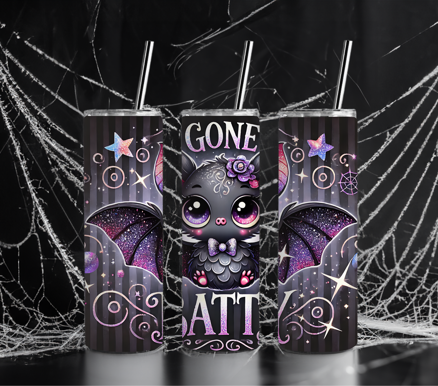 Halloween Gone Batty 20oz Tumbler