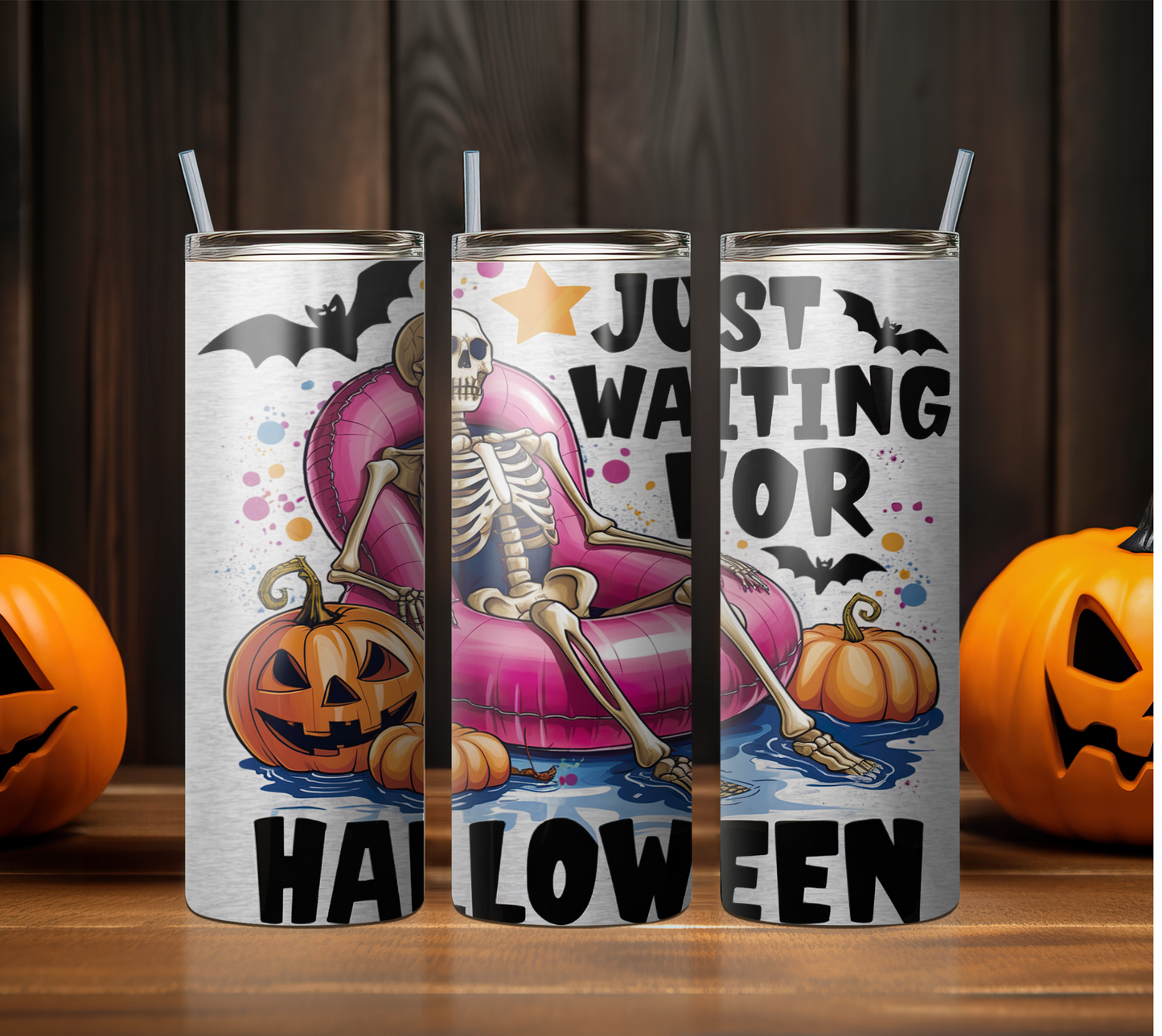 Just Waiting On Halloween 20oz Tumbler