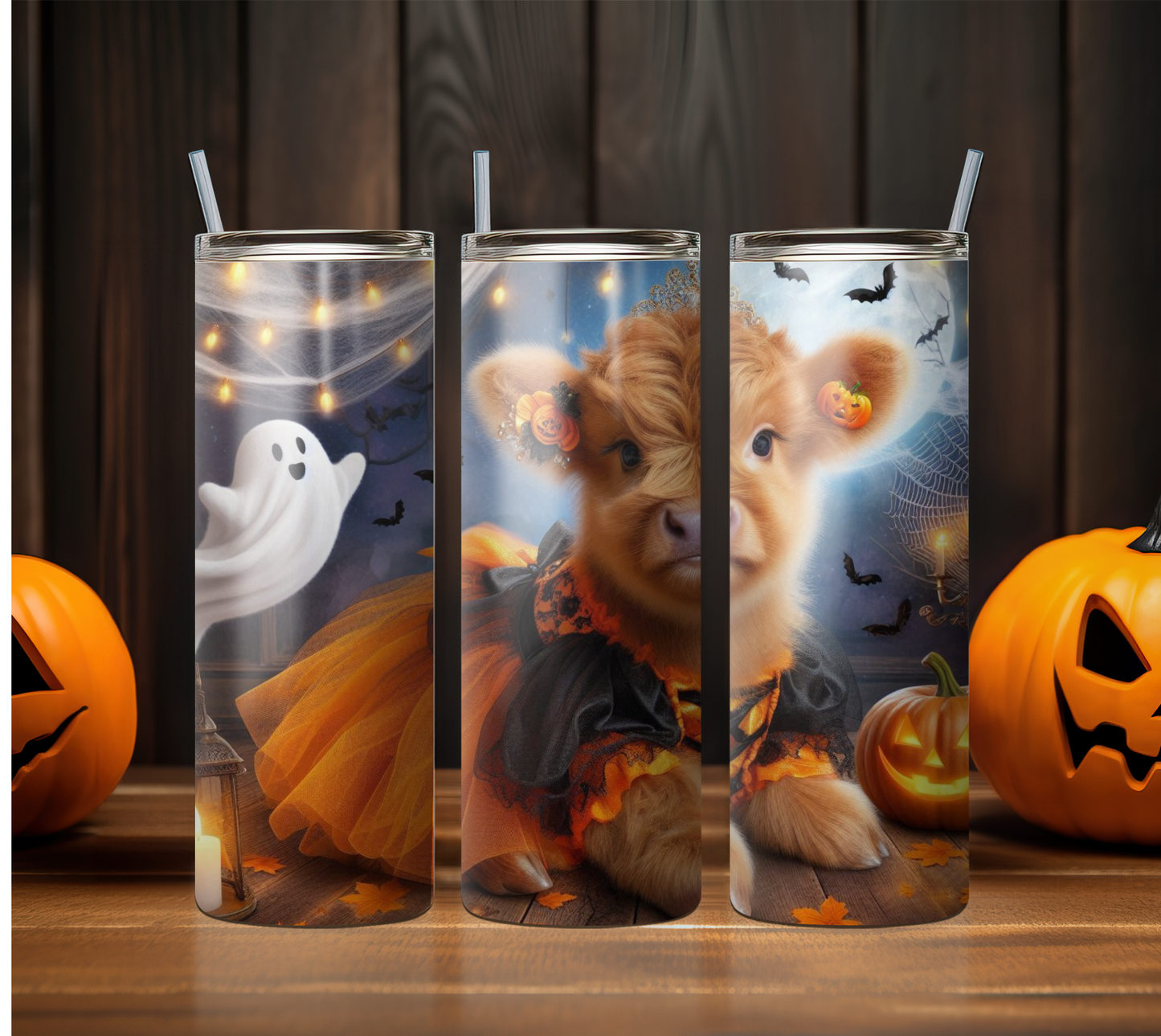 Miss Highland Cow 20oz Tumbler