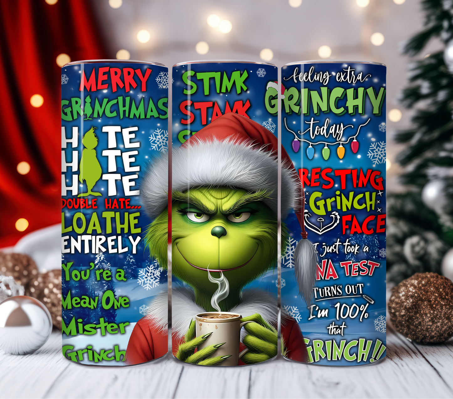 Merry Grinchmas 20oz Tumbler