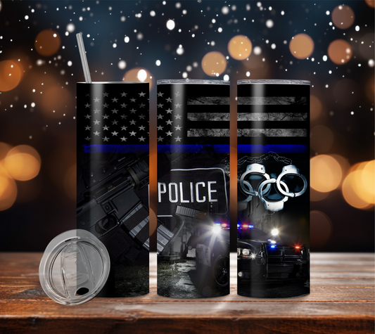 Police 20oz Tumbler