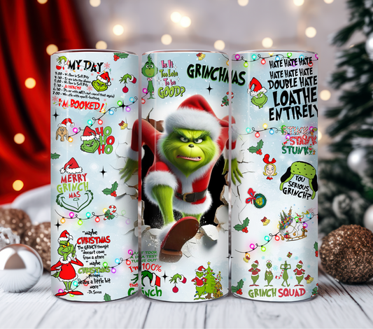 The Grinch Christmas 20oz Tumbler