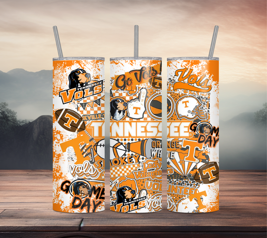 Tennessee Football 20oz Tumbler