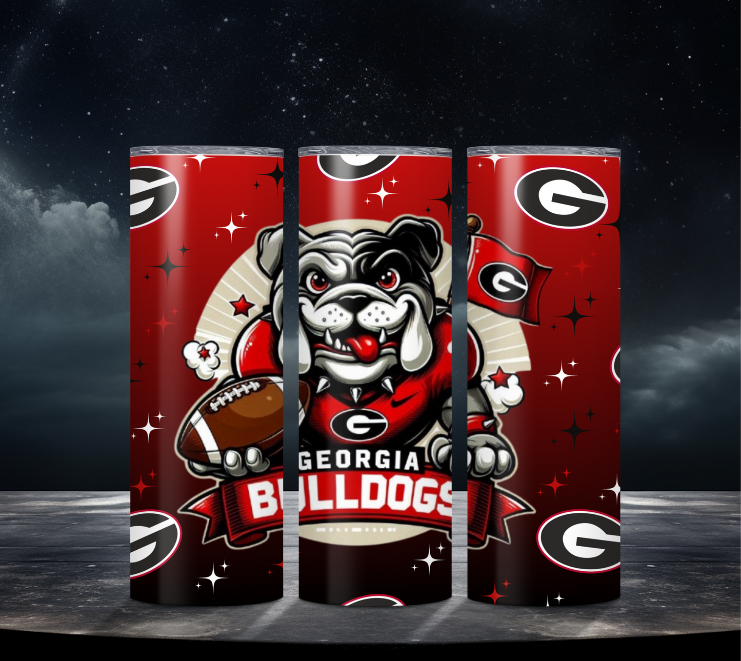 Georgia Bulldogs 20oz Tumbler