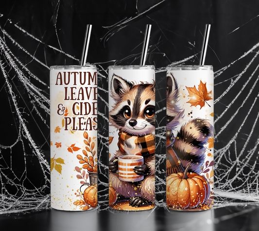 Autumn Leave & Cider Please 20oz Tumbler