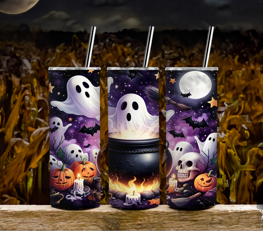 Halloween Ghost 20oz tumbler