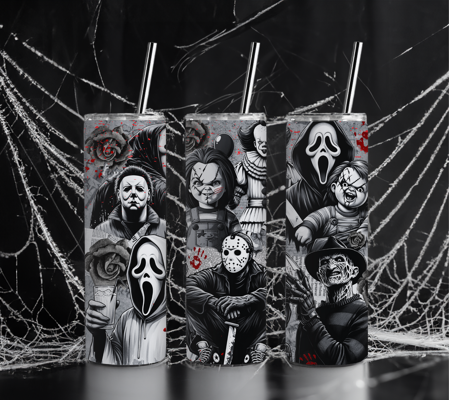 Freddy,Michael,And Friends 20oz tumbler