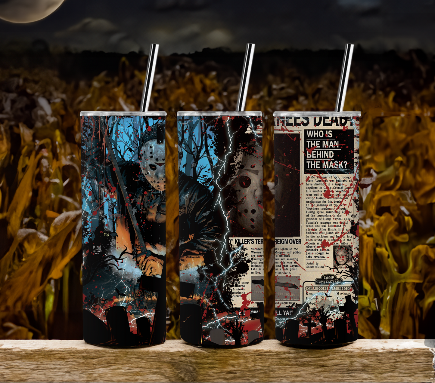 Jason Friday The 13th 20oz Tumbler