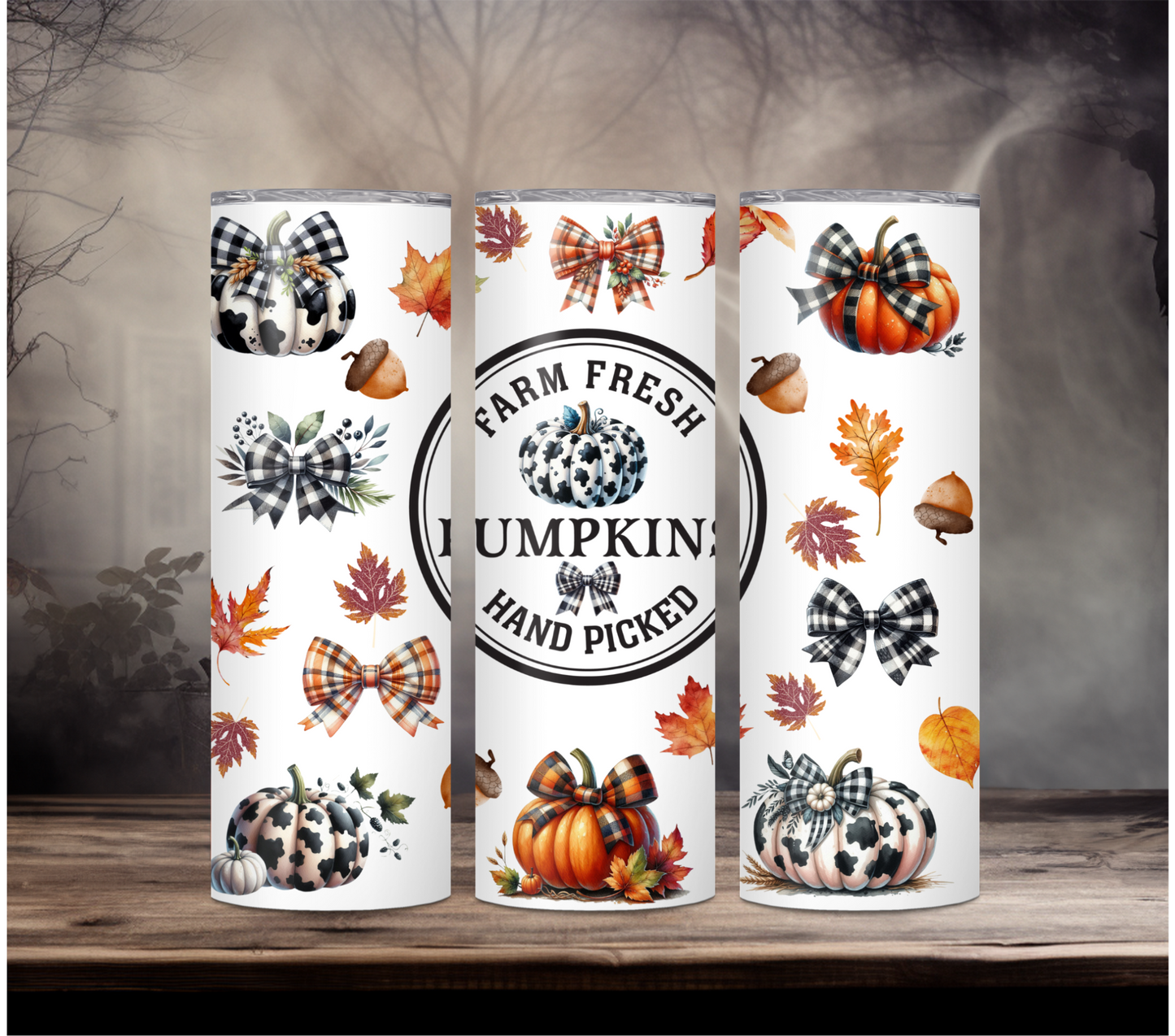 Farm Fresh Pumpkins Hand Picked 20oz Tumbler