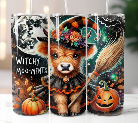 Witchy Moo-Ments 20oz Tumbler