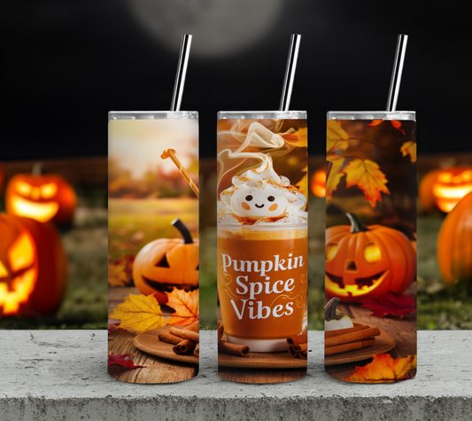 pumpkin Spice Vibes 20oz Tumbler